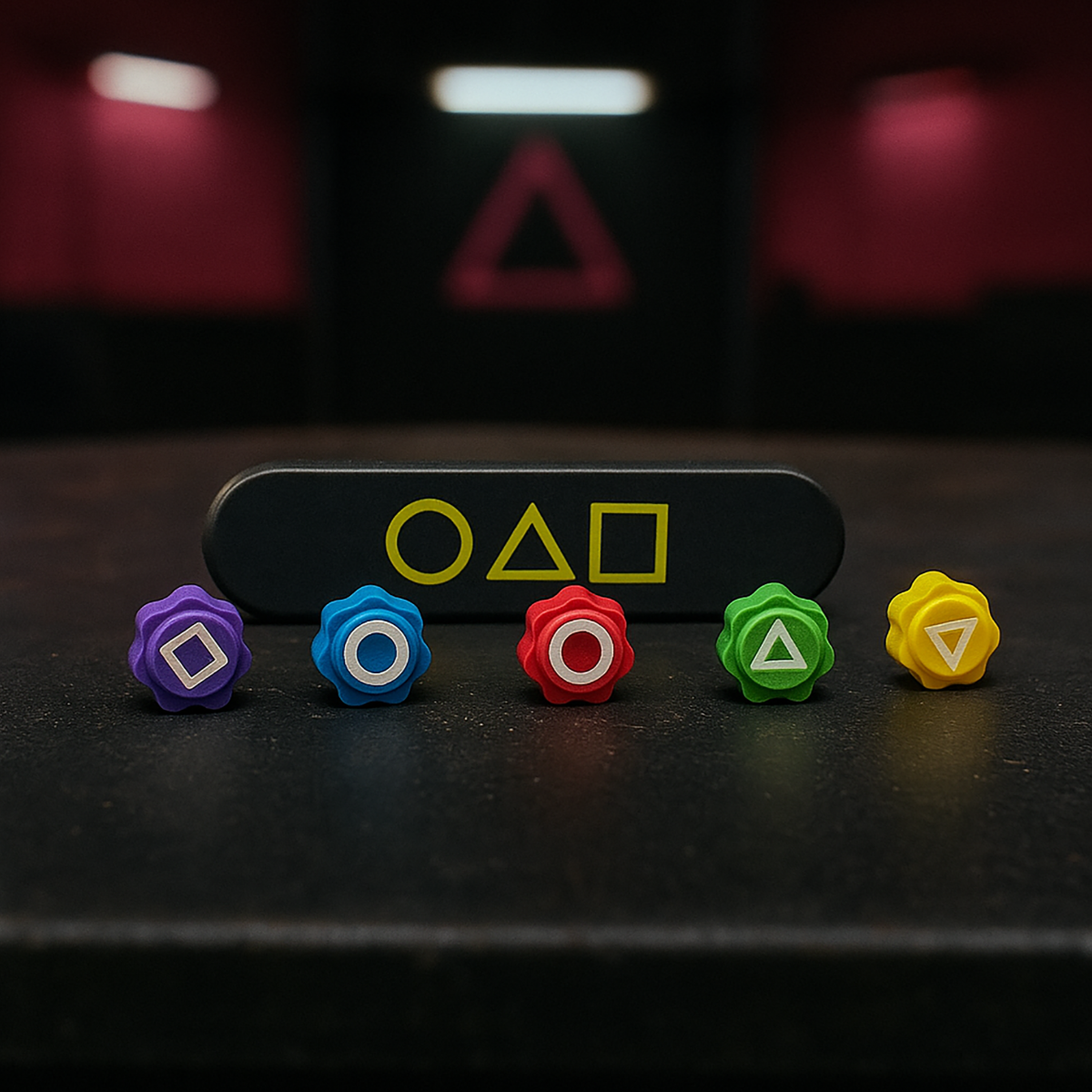 Squid Game Gonggi with Box - 3D Printing