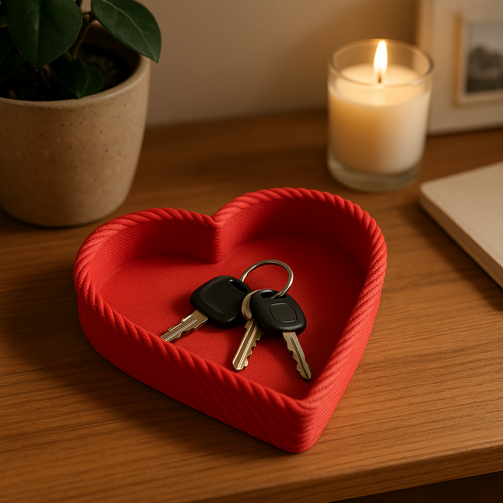 Wicker Style Heart Box - 3D Printing