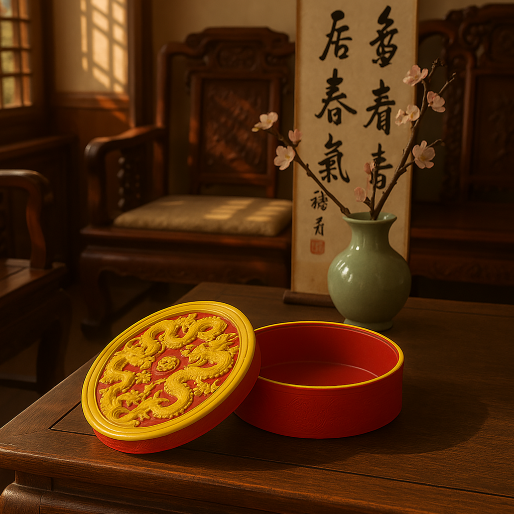 Chinese Motif Box - 3D Print