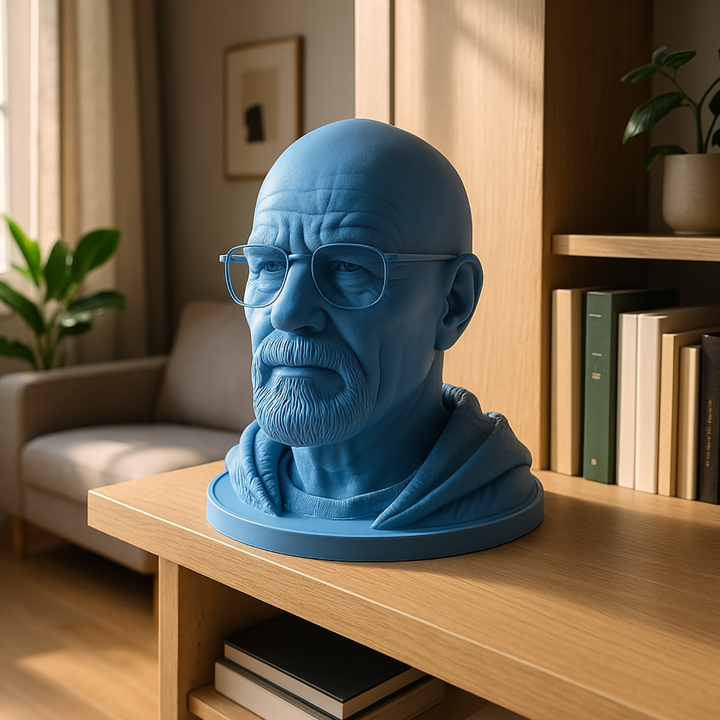 Walter White's Big Head - 3D Figure