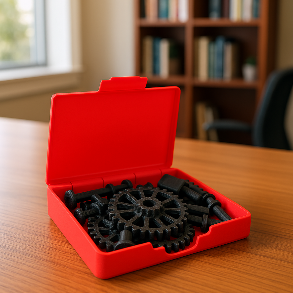 3D Passport Box – Modern Security in Minimalist Style