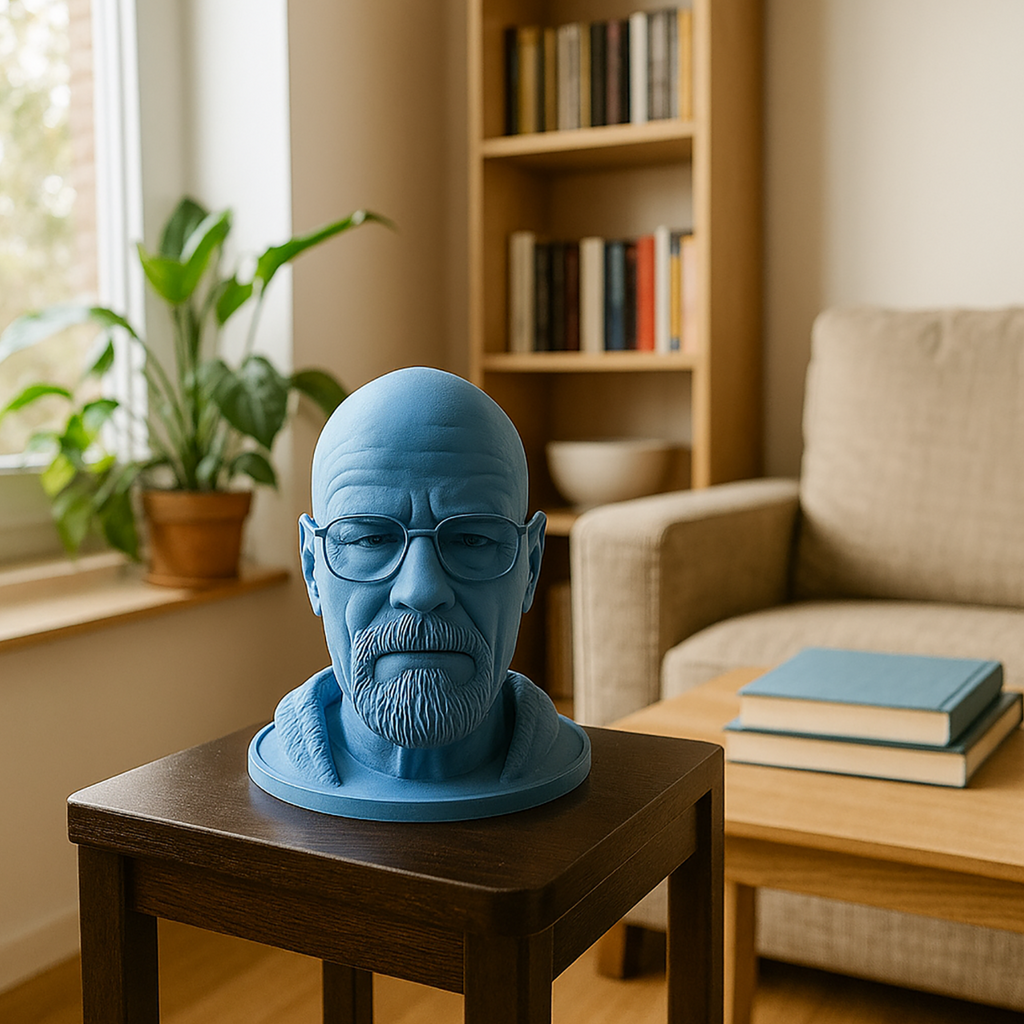 Walter White's Big Head - 3D Figure