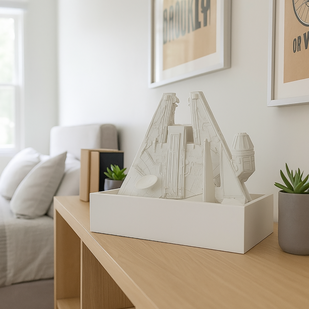 Book Nook Millennium Falcon - 3D Figure