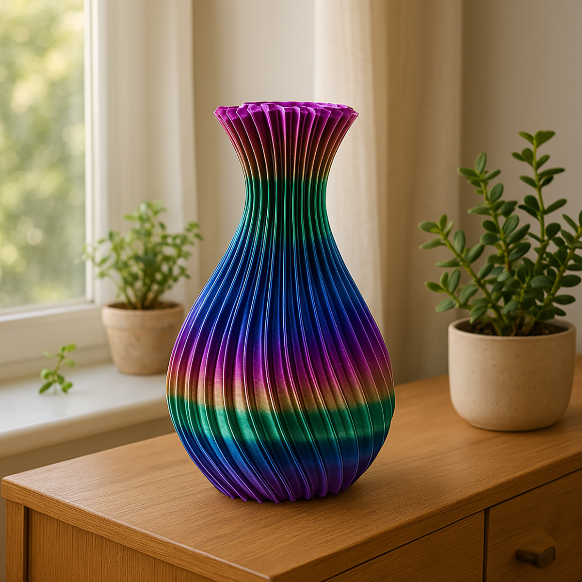 Heart Shaped Vase - 3D Printing