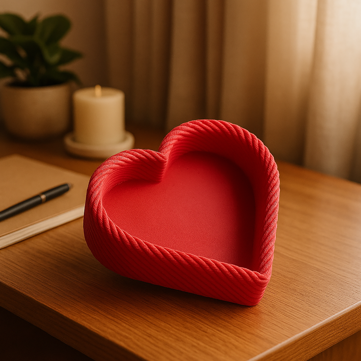 Wicker Style Heart Box - 3D Printing