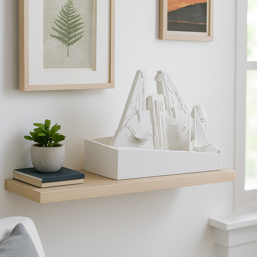 Book Nook Millennium Falcon - 3D Figure