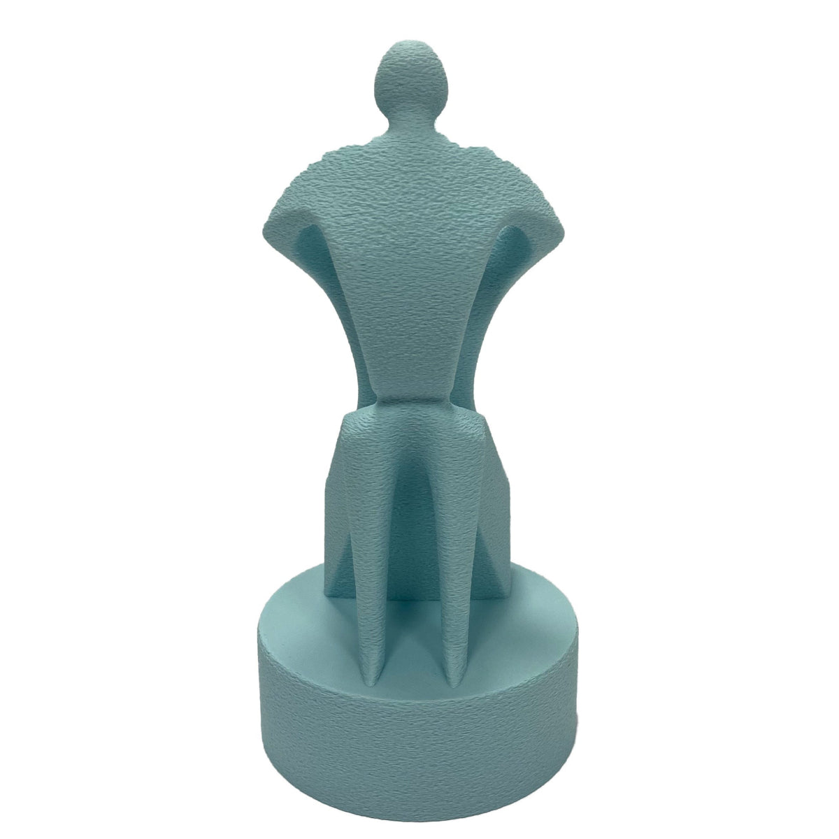 Mom and Baby Figurine – Modern 3D Textured Decoration