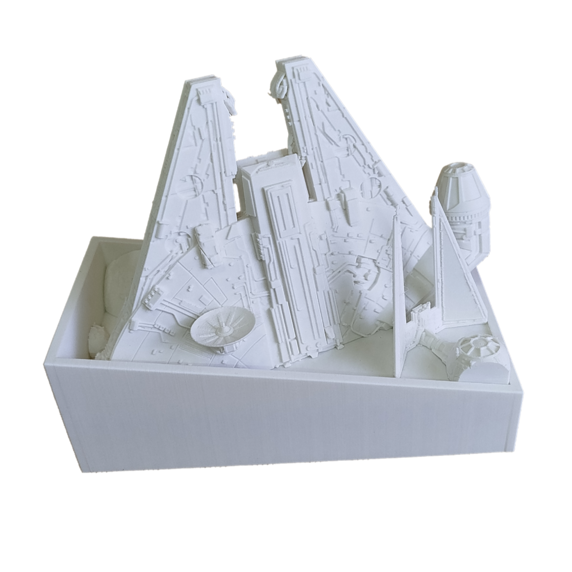 Book Nook Millennium Falcon - 3D Figure