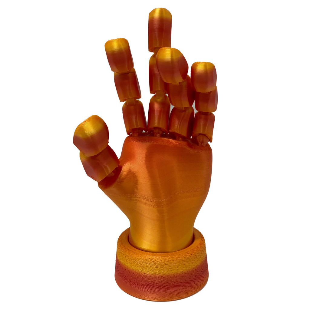 Hand Figurine with Moving Elements - 3D Printing