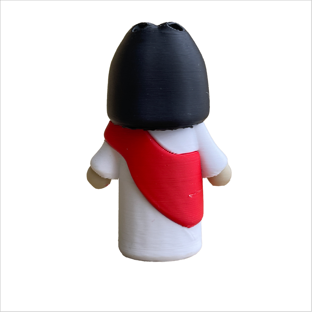 Jesus Keychain - 3D Printing