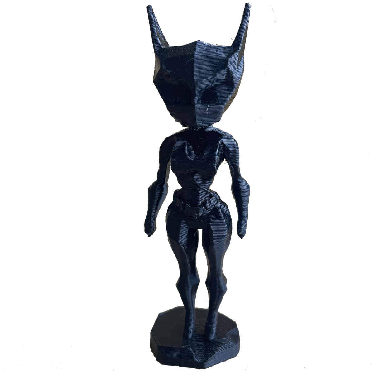 3D Figure – Female Cat in Superhero Style