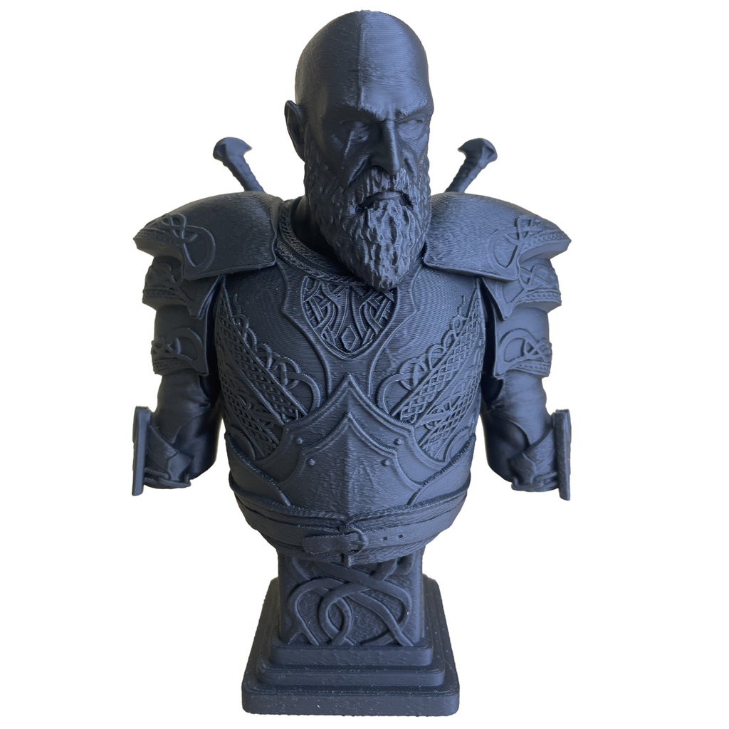 Kratos Bust with Base - 3D Figurine