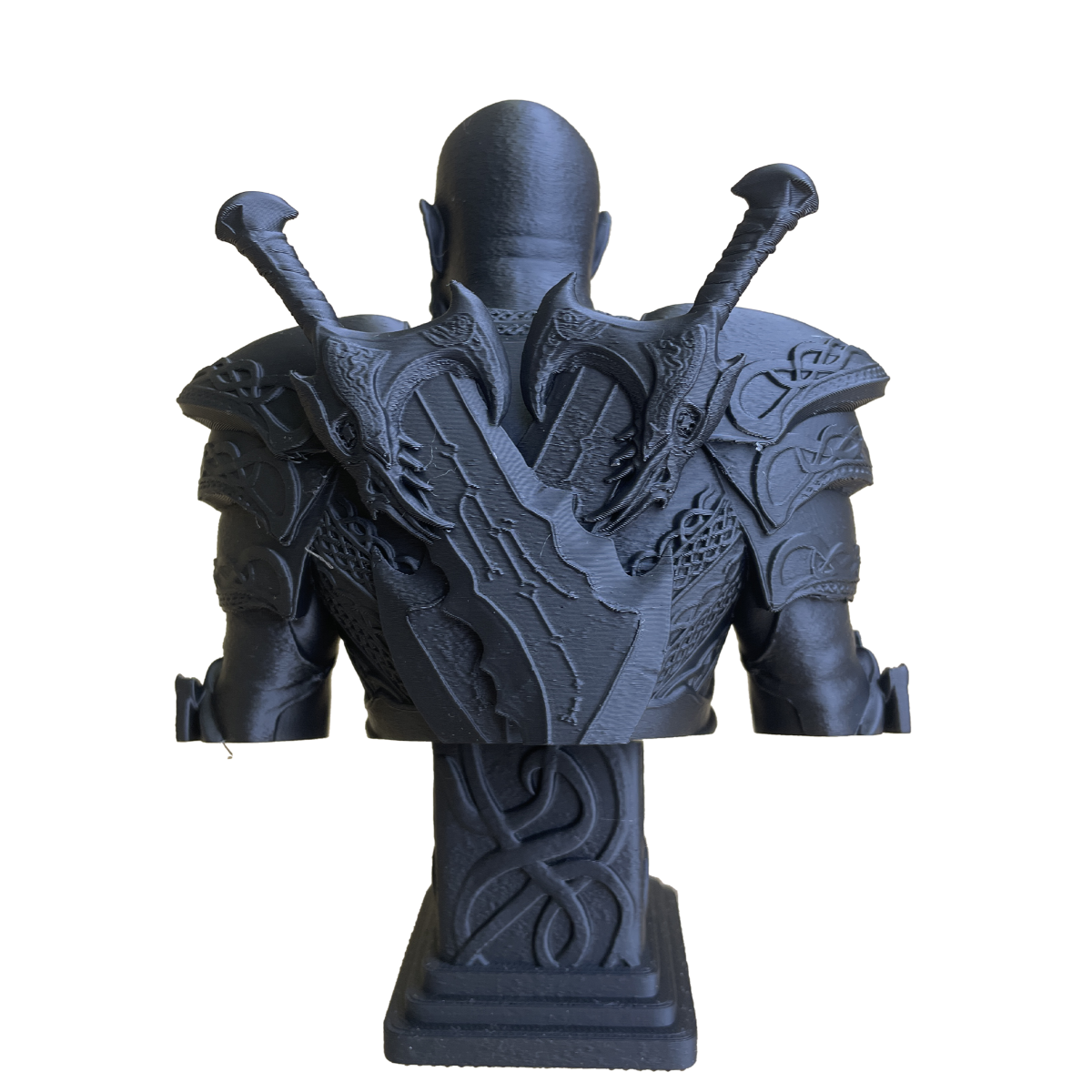 Kratos Bust with Base - 3D Figurine