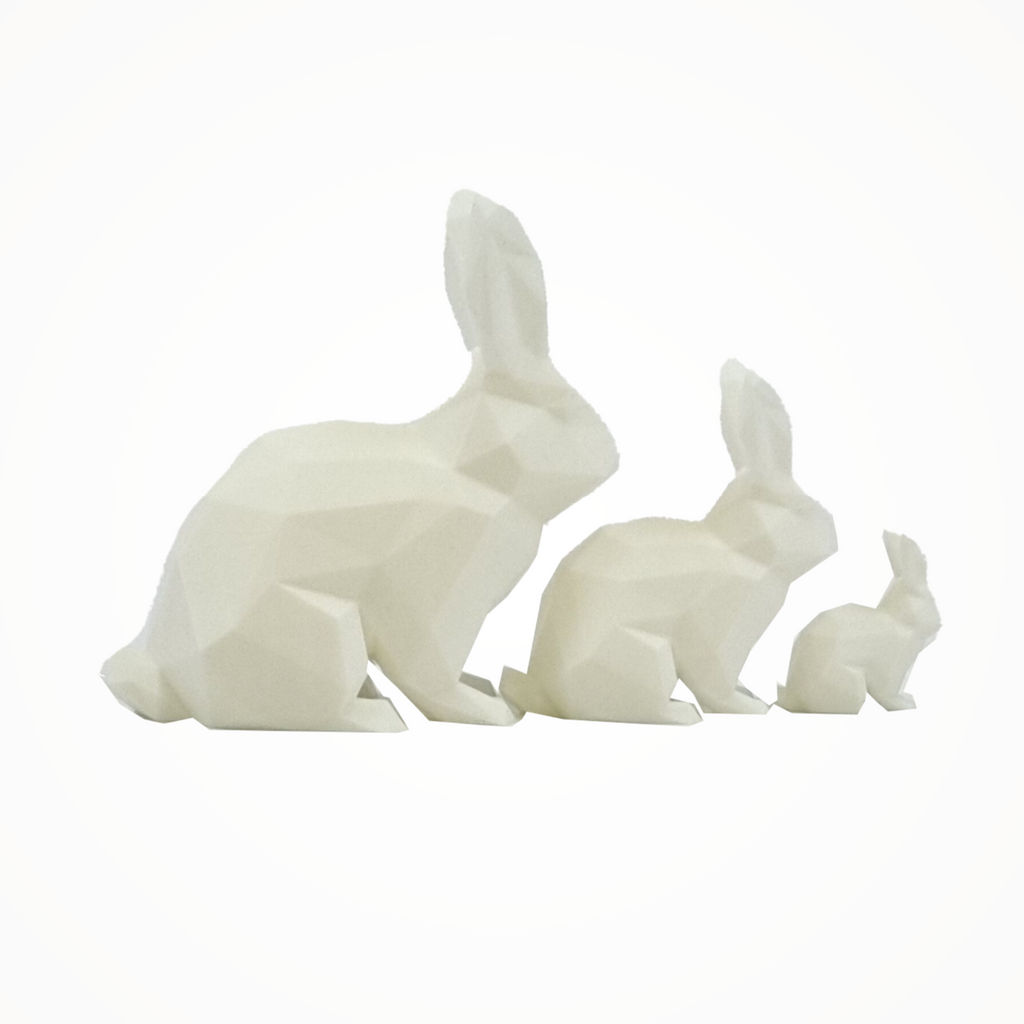 Angular Rabbit Mini - 3D Decoration