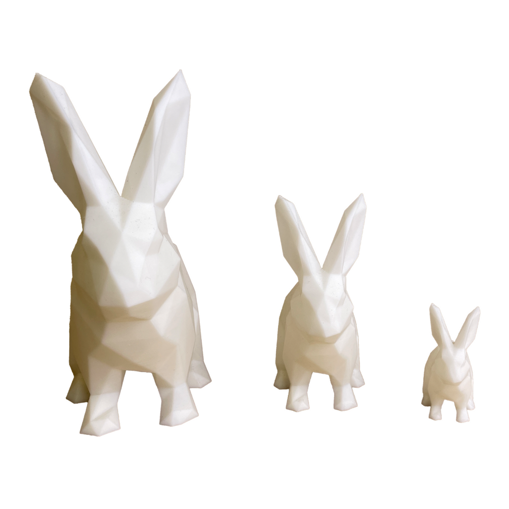 Angular Rabbit Mini - 3D Decoration