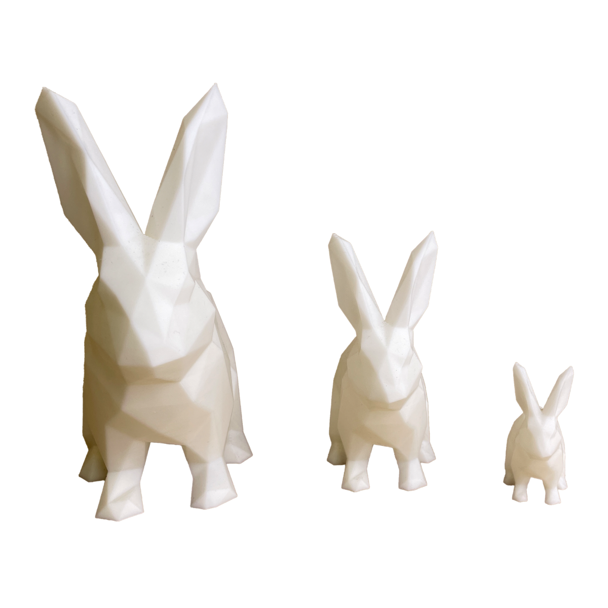 Angular Rabbit Mini - 3D Decoration