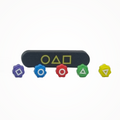 Squid Game Gonggi with Box - 3D Printing