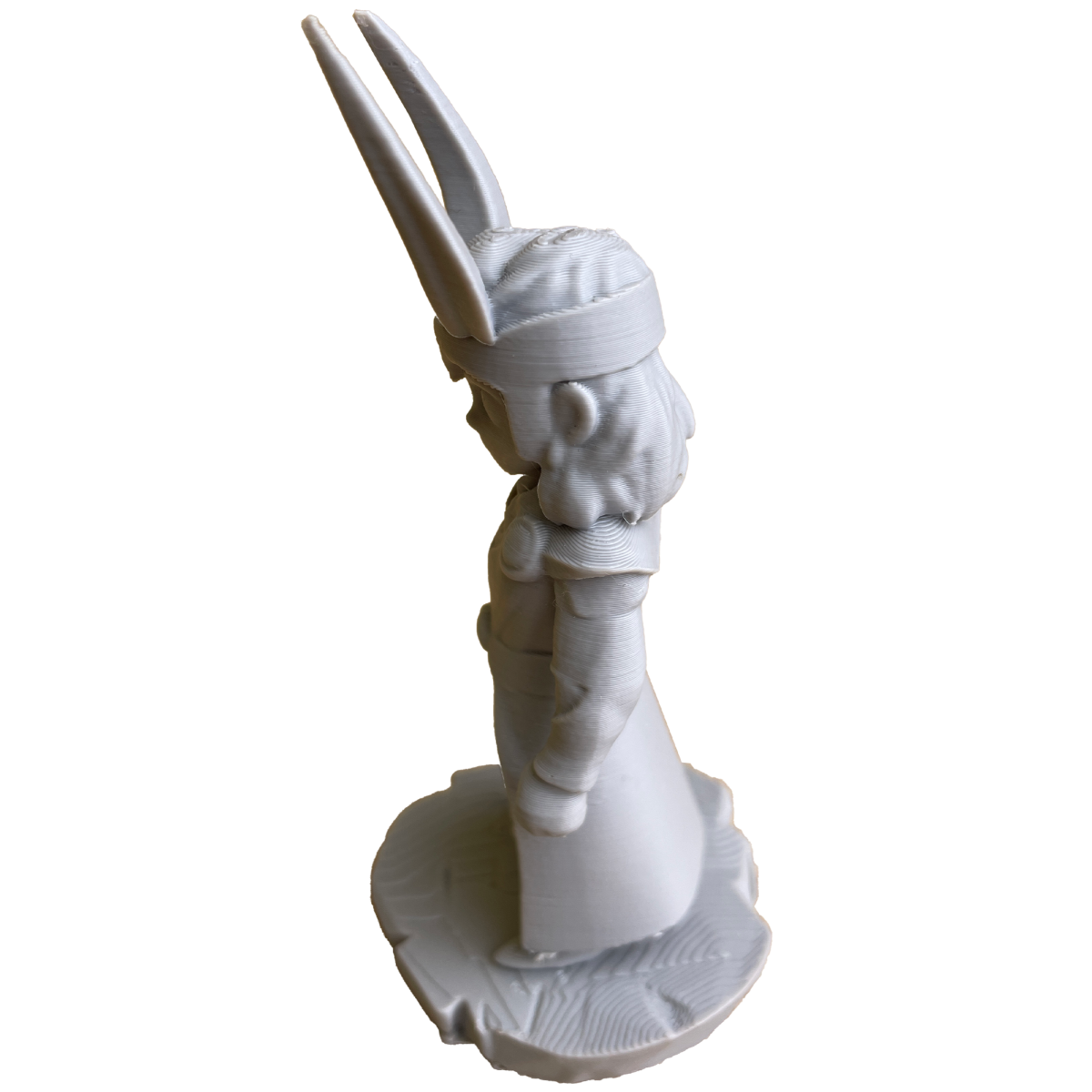 Curls Figurine with Stand - 3D Printing
