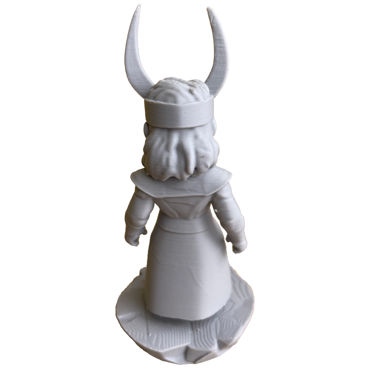 Curls Figurine with Stand - 3D Printing