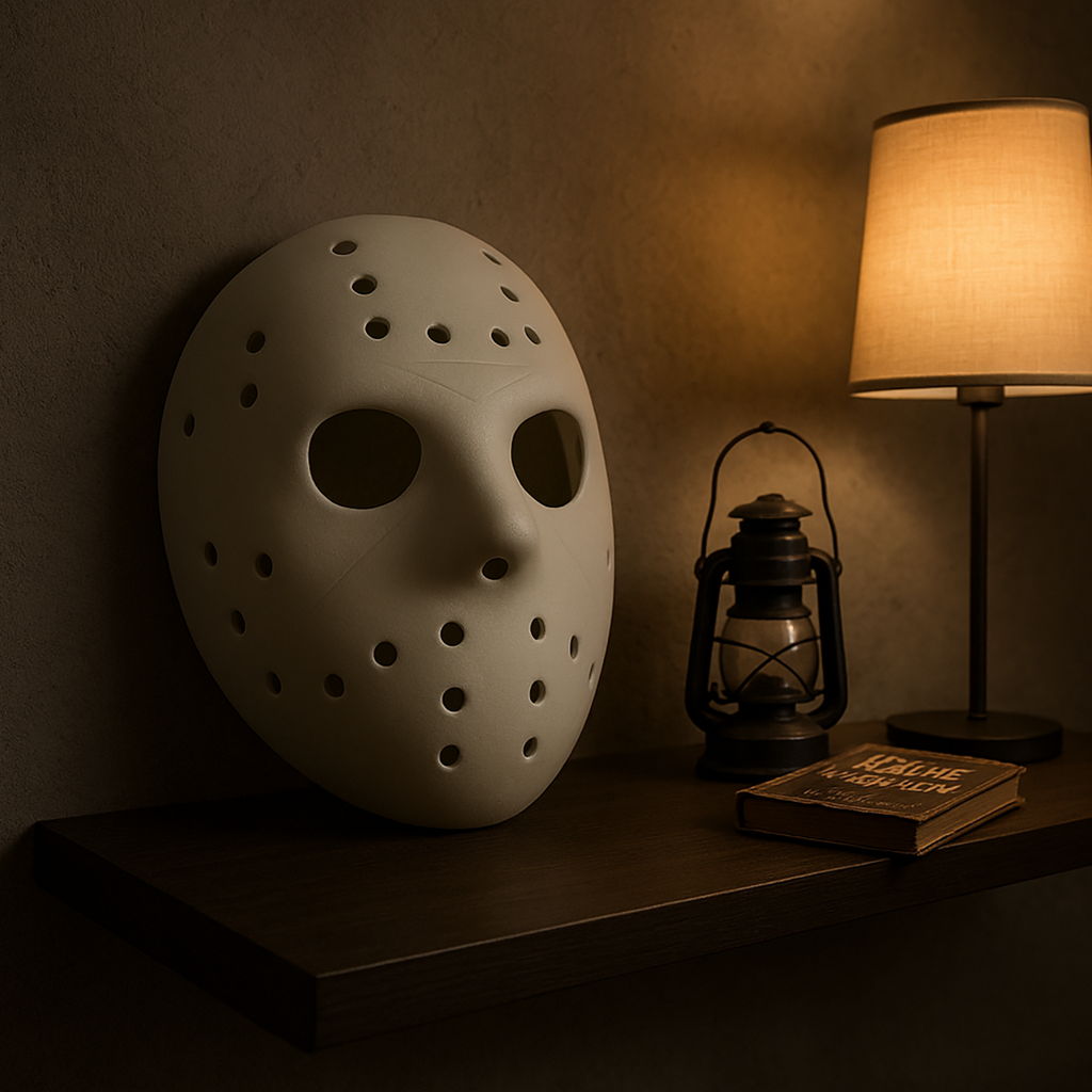 Jason Hockey Mask - 3D Decorative Figurine