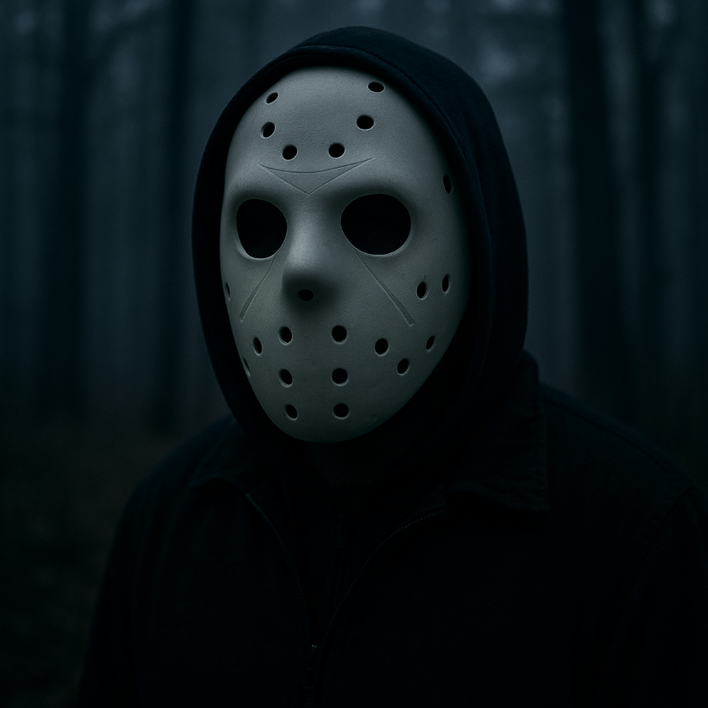 Jason Hockey Mask - 3D Decorative Figurine