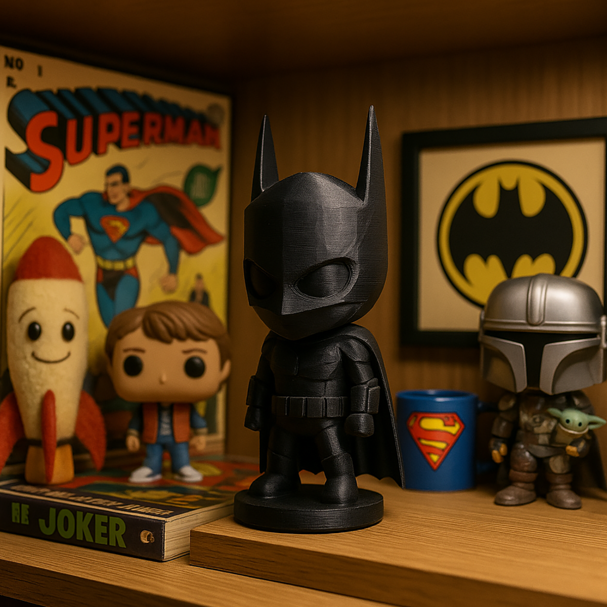 Small Batman Figurine - 3D Printing