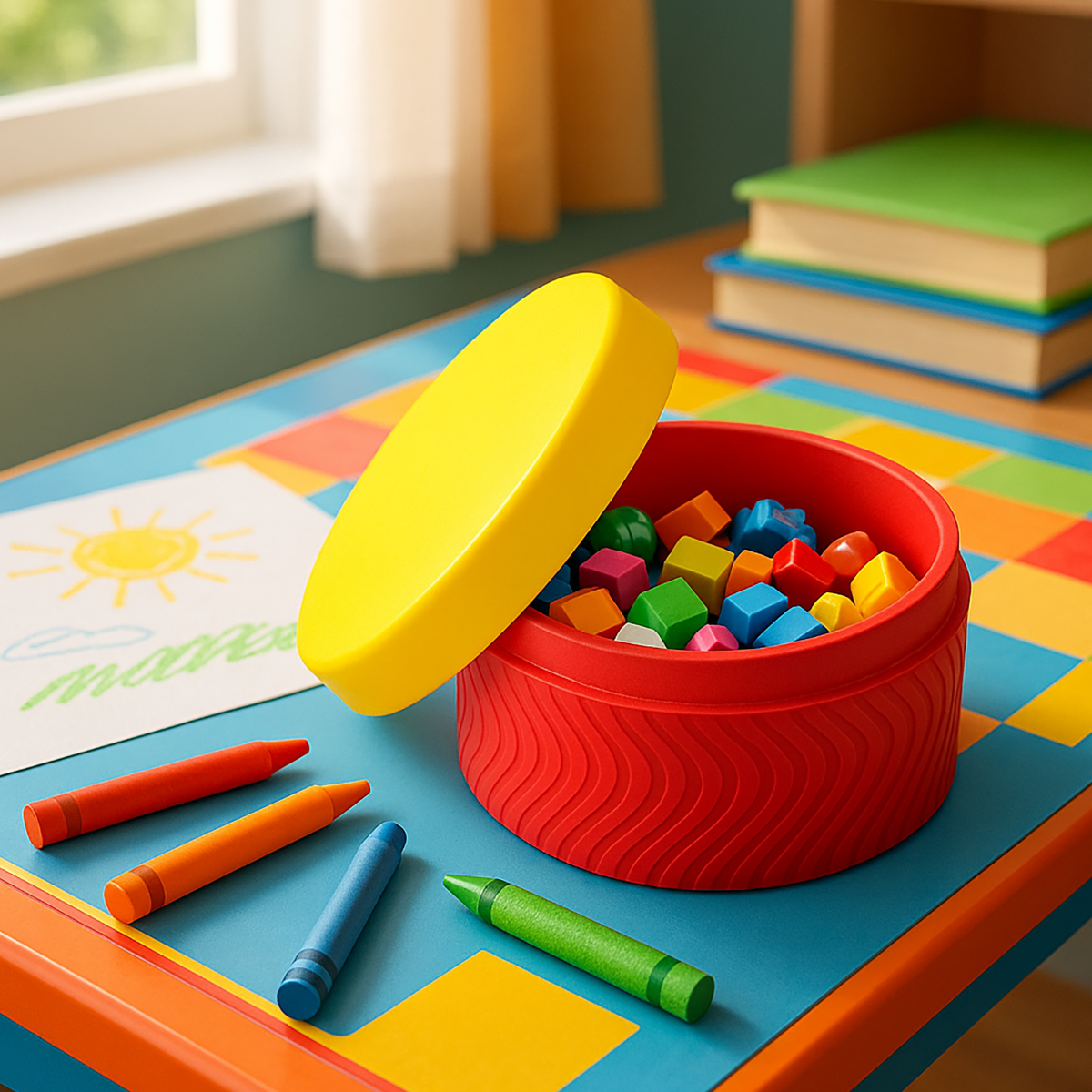 Round Box - 3D Printing