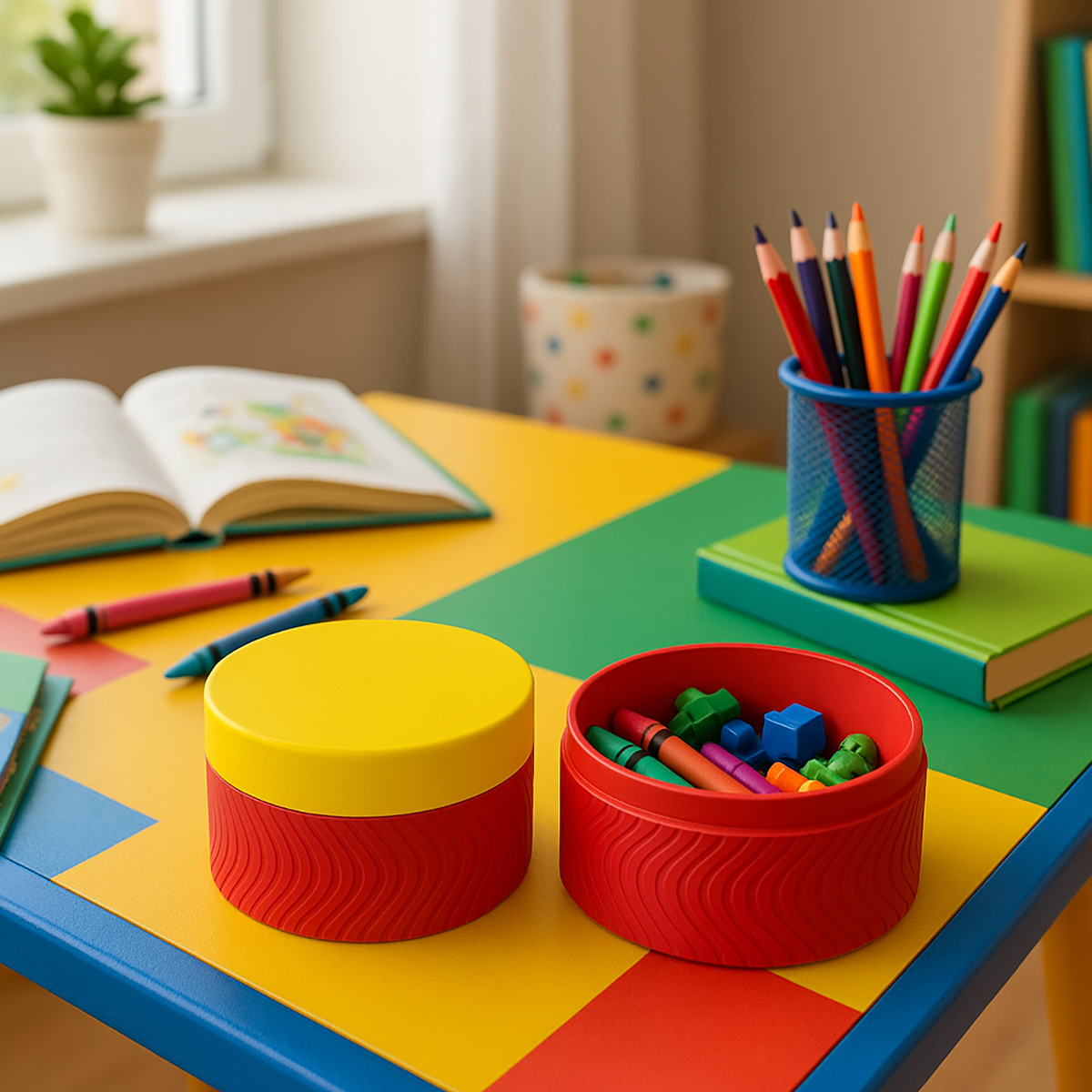 Round Box - 3D Printing