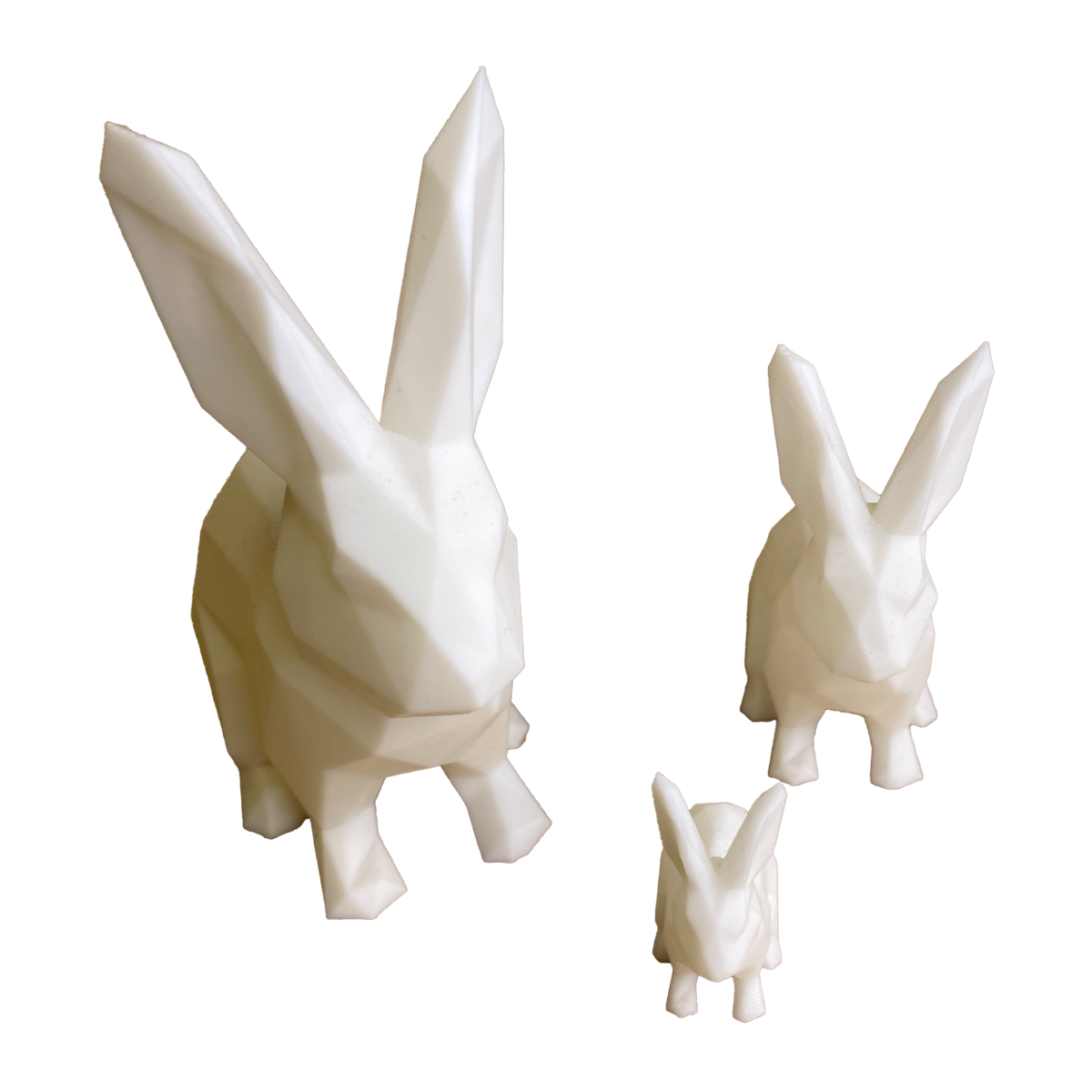 Angular Rabbit Mini - 3D Decoration