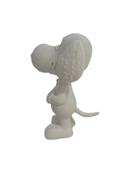 3D Figure – Snoopy the Dog in Retro Minimal Style