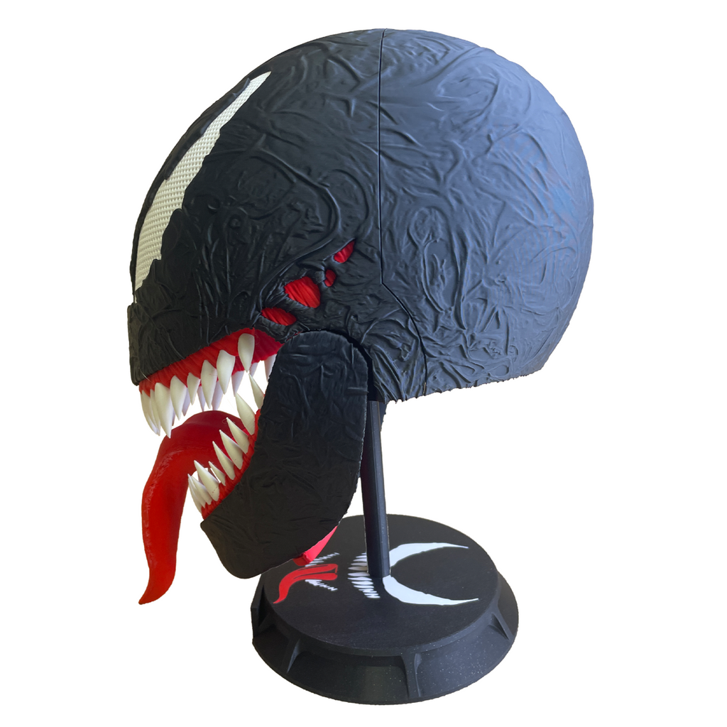 Venom Mask with Stand - 3D Mask