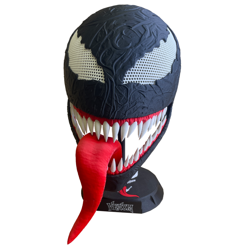 Venom Mask with Stand - 3D Mask