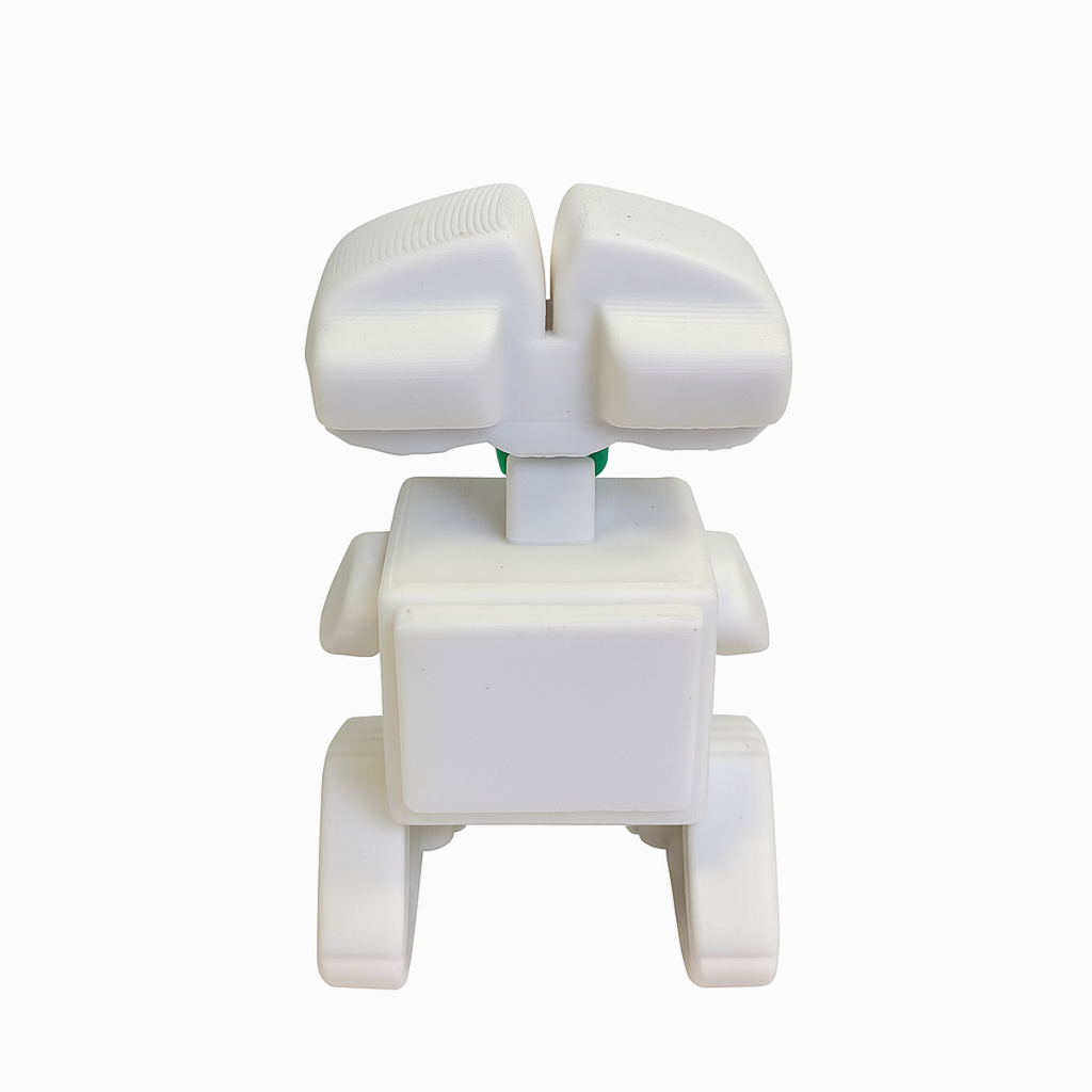 3D Printer WALL-E Figure – Iconic Robot with Plant