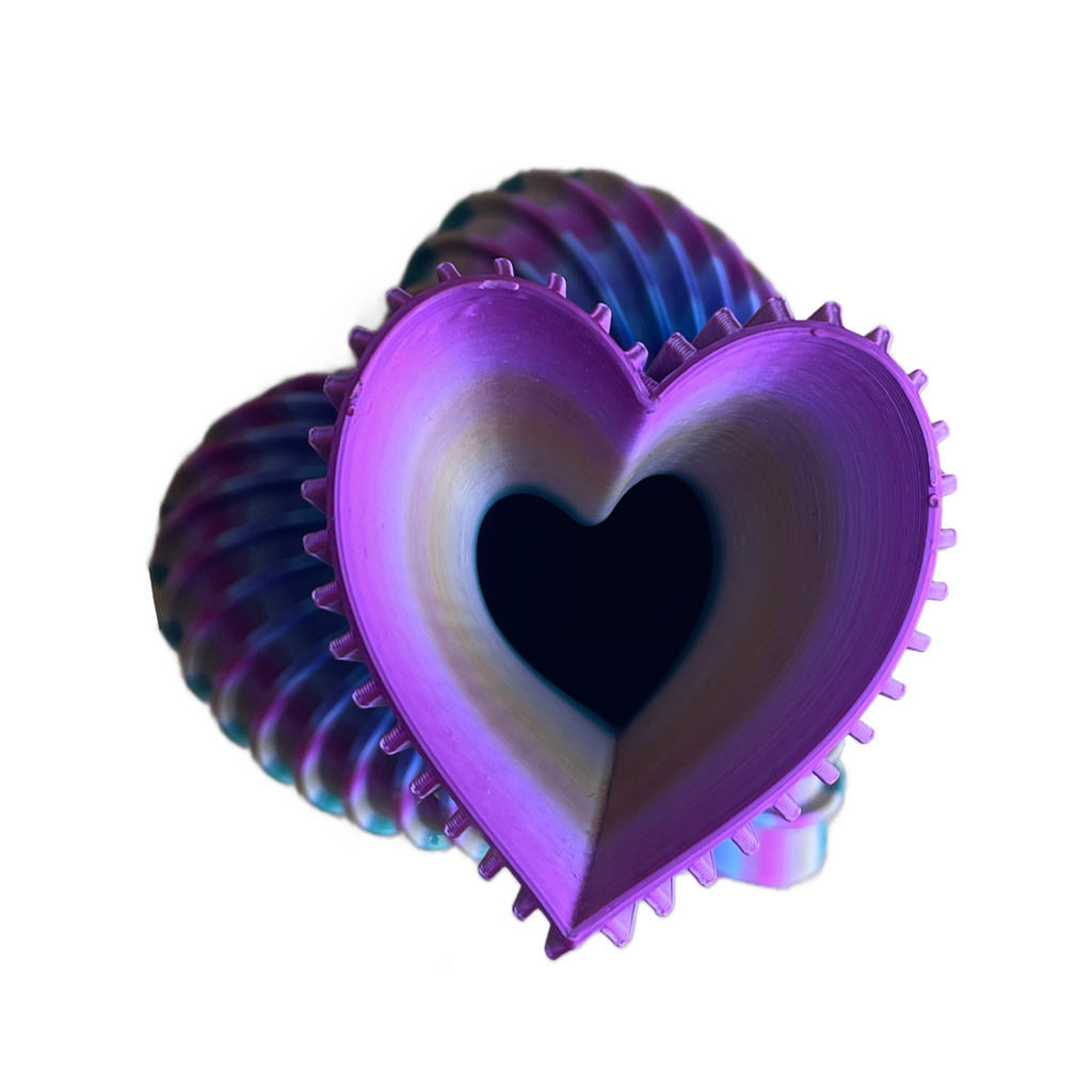 Heart Shaped Vase - 3D Printing