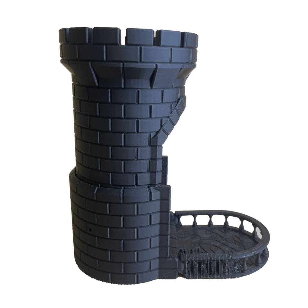 Dice Thrower Tower - 3D Figure