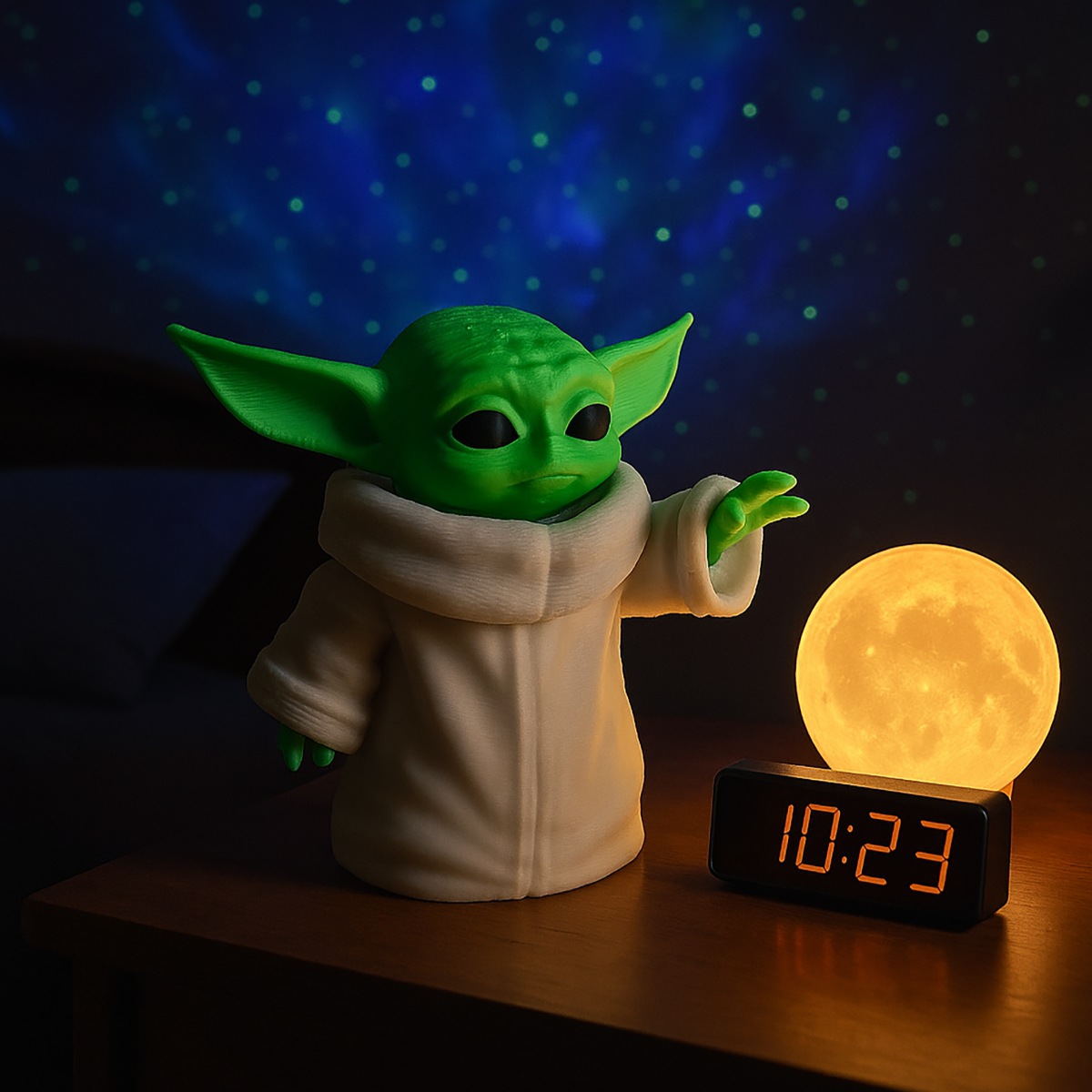 Baby Yoda (Grogu) figurine - 3D printing
