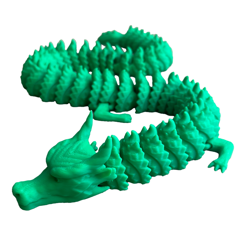Chinese Dragon with Moving Tail - 3D Figure