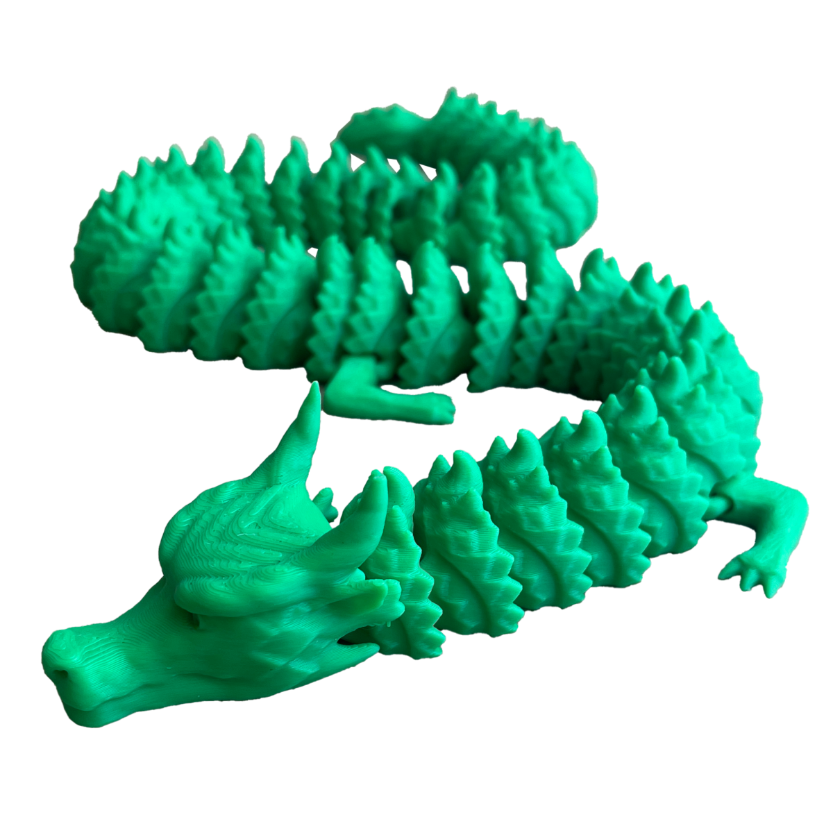 Chinese Dragon with Moving Tail - 3D Figure